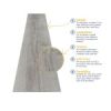 Kiri - Greco Oak Dryback Spec Sheet